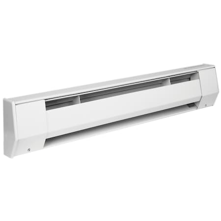 K Baseboard Heater 8' 277/240V 2000/1500W White